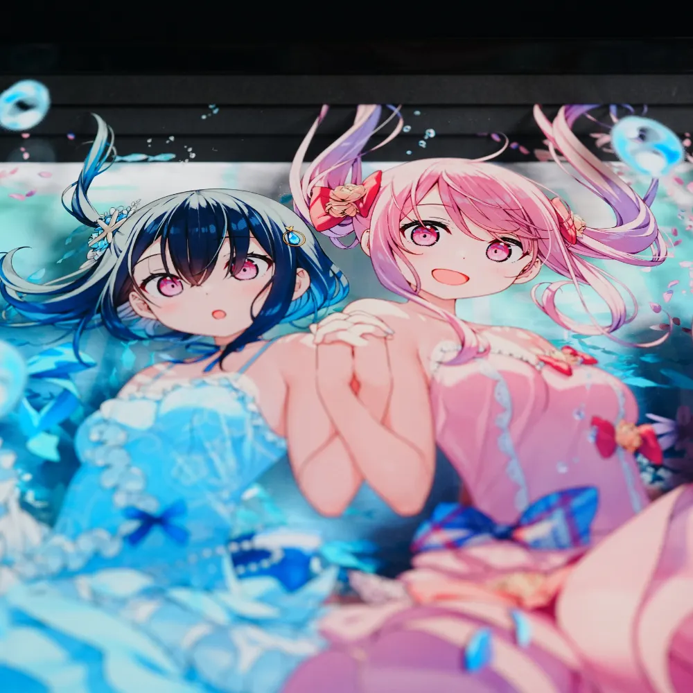 水中を舞う、しずく＆くるみと共に、作品世界に浸ってみてはいかがでしょうか♪